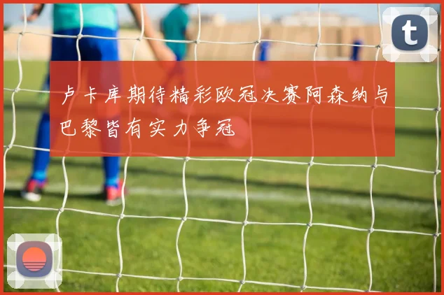 卢卡库期待精彩欧冠决赛阿森纳与巴黎皆有实力争冠
